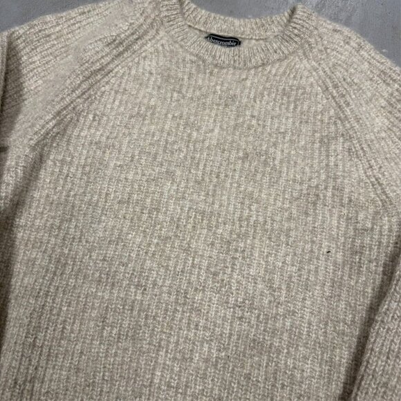 Abercrombie & Fitch Wool Chunky Knit Sweater Small - Picture 2 of 7